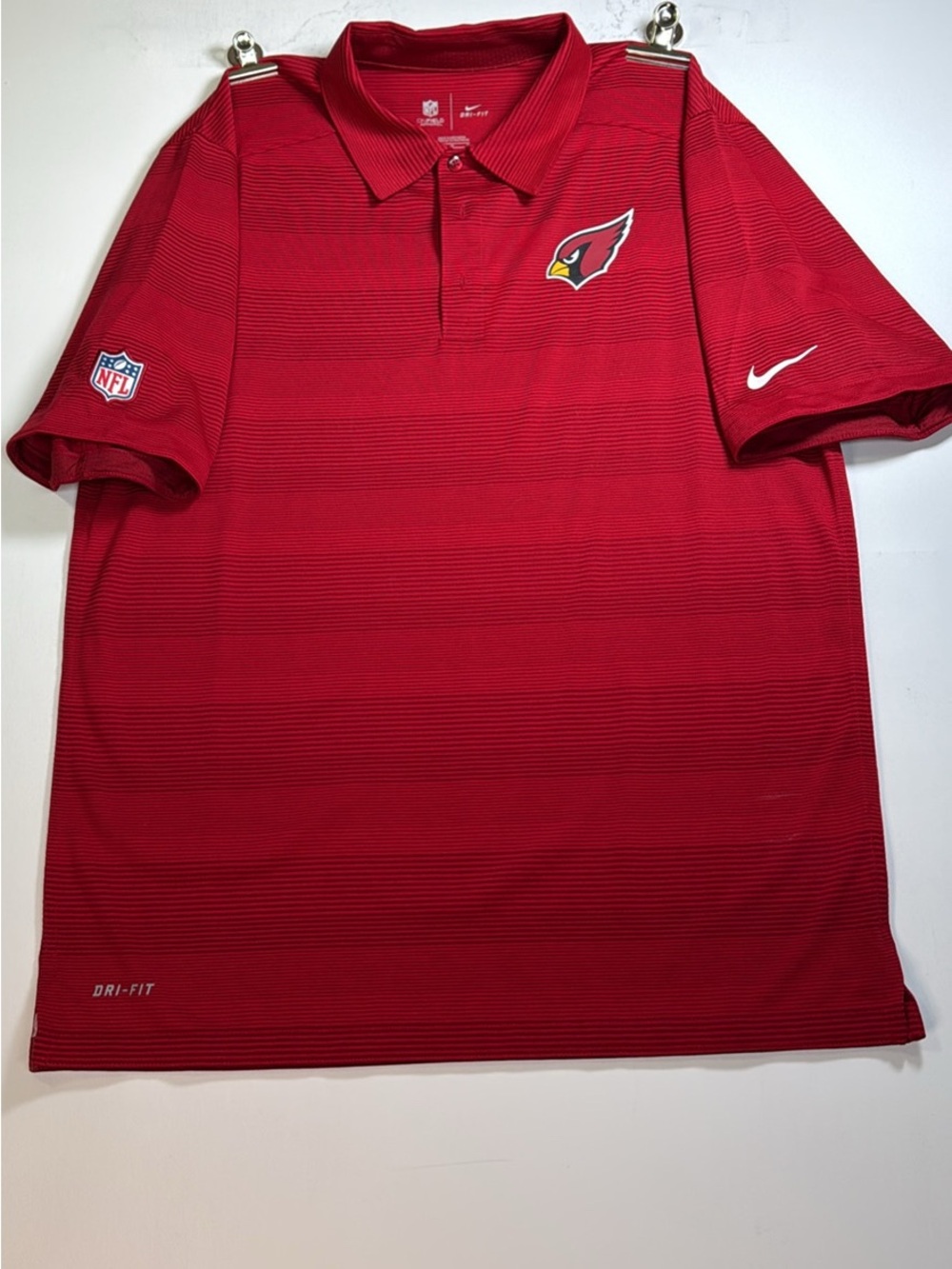 Nike Red Arizona Cardinals Men's Polo